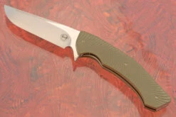 M17 Flipper With 3D Textured OD Green G-10 (IKBS)