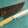 Recurve Fighter With Yellow Paper Micarta