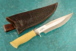 Recurve Fighter With Yellow Paper Micarta