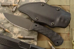 Woodsman With Sculpted Black Laminate