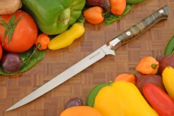 Fillet/Boning Knife (7-1/4 In.) With Weru Burl (Semi-Stiff)