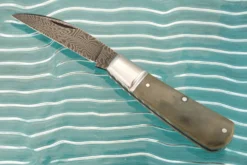 Swayback Jack With Damascus And Mammoth Ivory