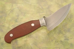 Utility Skinner With Micarta - 1095 Carbon (3-1/2") -Optimal Knives Store 107534 7 x