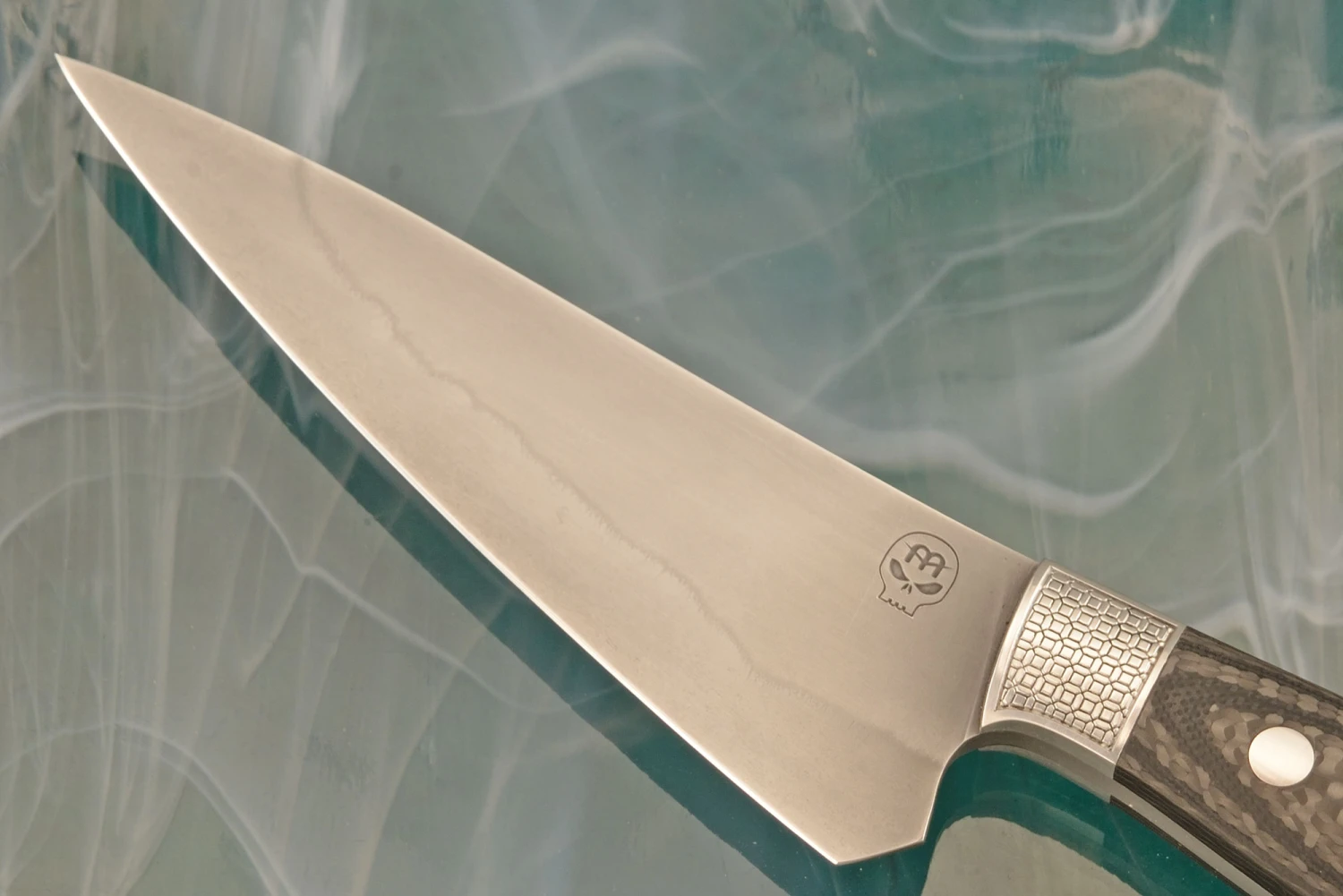 Utility Knife With Carbon Fiber - 1095 Carbon (4-3/4") 3 Utility Knife With Carbon Fiber - 1095 Carbon (4-3/4") - Image 3