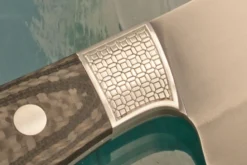 Utility Knife With Carbon Fiber - 1095 Carbon (4-3/4") 14 Utility Knife With Carbon Fiber - 1095 Carbon (4-3/4") -Optimal Knives Store 107539 7 x