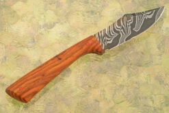Damascus Hunter With Cocobolo -Optimal Knives Store 107625 7 x