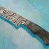 Integral Damascus Hunter With Maple Burl