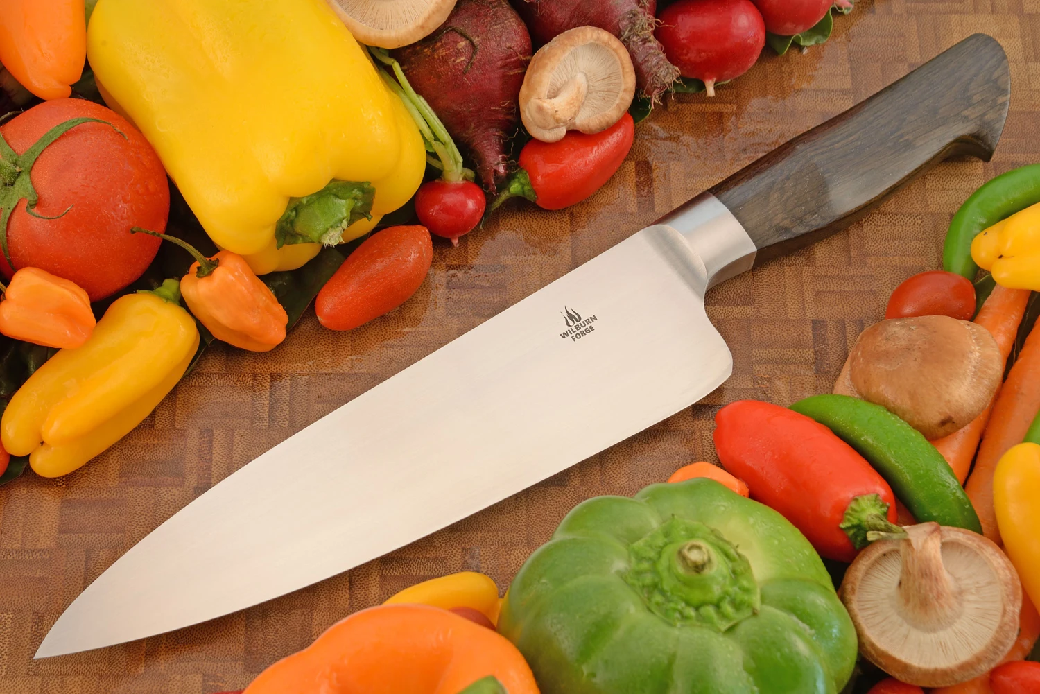 Chef's Knife (8-2/3 In.) With African Blackwood - 52100 Carbon Steel 1 Chef's Knife (8-2/3 In.) With African Blackwood - 52100 Carbon Steel