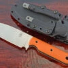 Custom Large PSK-3 Bushcrafter With Orange G10