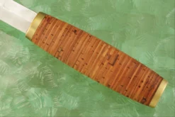 Kullervo Scandi Knife With Birch Bark -Optimal Knives Store 107659 5 x