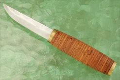Kullervo Scandi Knife With Birch Bark -Optimal Knives Store 107659 6 x