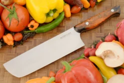 Chef's Knife - Nakiri (6-2/3 In) With Maple Burl