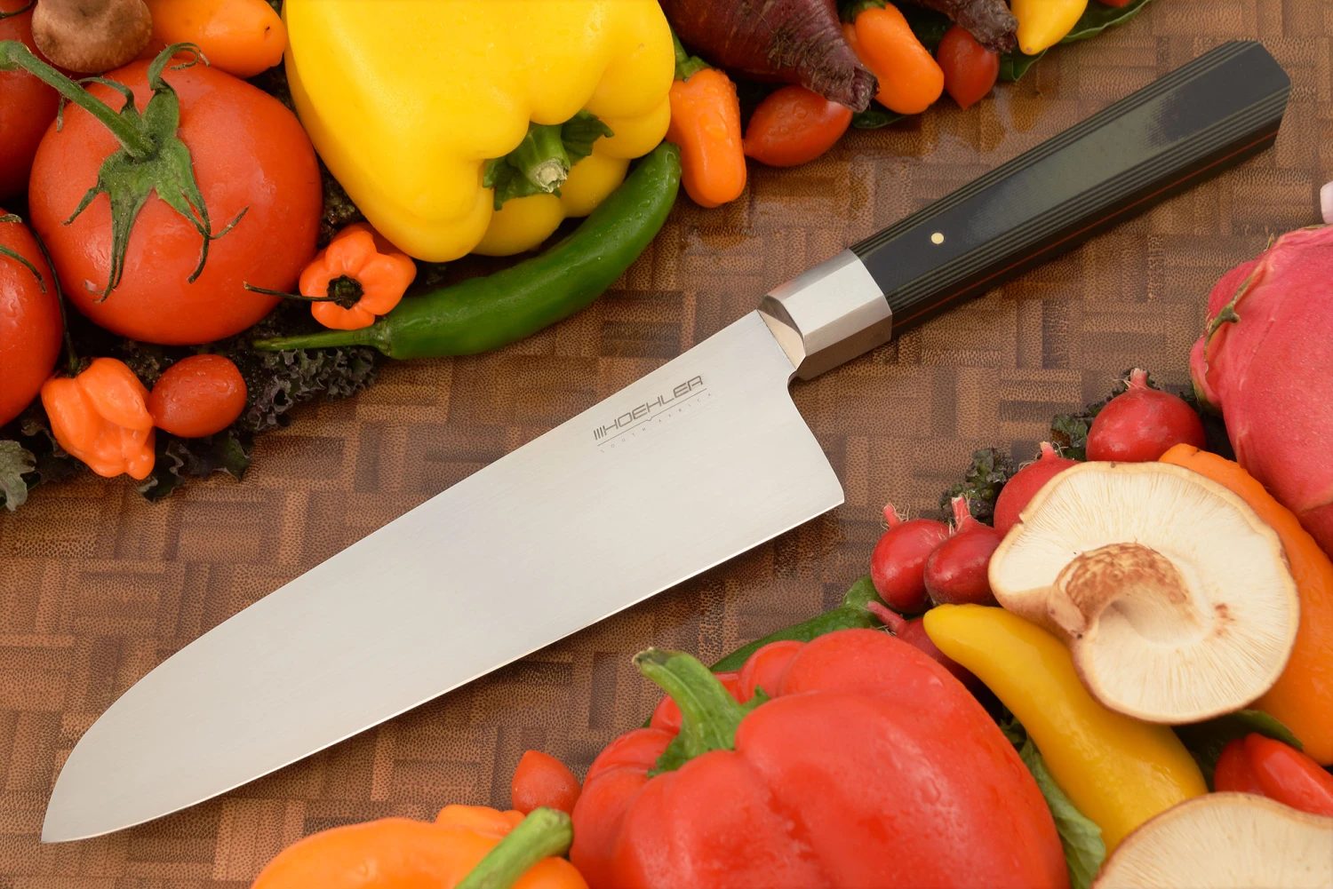 Chef's Knife - Gyuto (7-1/2 In.) With Green/Black G-10 1 Chef's Knife - Gyuto (7-1/2 In.) With Green/Black G-10