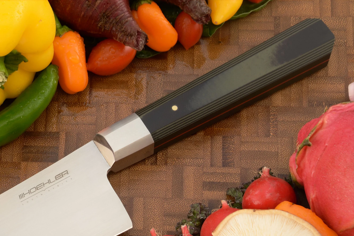 Chef's Knife - Gyuto (7-1/2 In.) With Green/Black G-10 2 Chef's Knife - Gyuto (7-1/2 In.) With Green/Black G-10 - Image 2