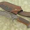 Harpoon Hunter With Carved Bocote