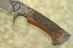 Harpoon Hunter With Carved Bocote -Optimal Knives Store 107721 4 x