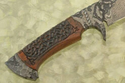 Harpoon Hunter With Carved Bocote -Optimal Knives Store 107721 6 x