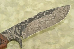 Harpoon Hunter With Carved Bocote -Optimal Knives Store 107721 7 x