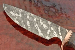 Drop Point Hunter With Tiger Maple And Copper 10 Drop Point Hunter With Tiger Maple And Copper -Optimal Knives Store 107723 3 x