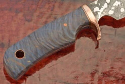 Drop Point Hunter With Tiger Maple And Copper 13 Drop Point Hunter With Tiger Maple And Copper -Optimal Knives Store 107723 6 x