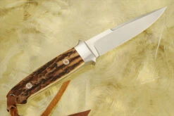 Chute Knife With Mammoth Ivory -Optimal Knives Store 107734 6 x