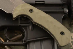 Mullet - Covert Green -Optimal Knives Store 107741 3 x