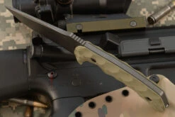 Mullet - Covert Green -Optimal Knives Store 107741 4 x