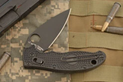 Spyderco Manix 2 Lightweight With Black FRCP And Black CTS-BD1N (C101PBBK2) -Optimal Knives Store 107762 4 x