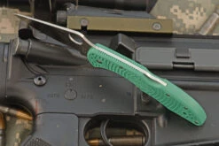 Spyderco Delica 4 Lightweight With Green FRN And VG-10 (C11FPGR) -Optimal Knives Store 107765 3 x