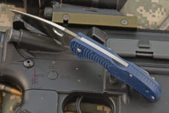 Spyderco Native 5 Lightweight With Dark Blue FRN And CPM-S110V (C41PDBL5) -Optimal Knives Store 107779 3 x