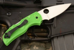 Spyderco Native 5 Salt With Green FRN And LC200N (C41PGR5) -Optimal Knives Store 107780 5 x