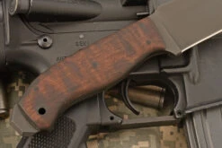 Drop Point Crusher Belt Knife With Maple -Optimal Knives Store 107798 5 x