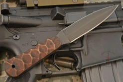 Defense Dagger With Sculpted Maple -Optimal Knives Store 107800 6 x