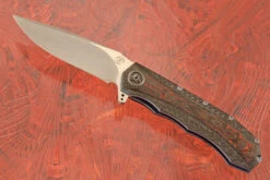 L51 Compact Flipper With Lava Flow FatCarbon (Ceramic IKBS) - M390