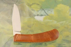 Lanny's Clip Slipjoint With Masur Birch - N690 -Optimal Knives Store 107969 4 x