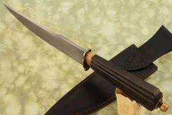 Vest Bowie With Fluted Bushwillow -Optimal Knives Store 107979 3 x