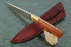 Rhodesian Scout Field Knife With Teak -Optimal Knives Store 107982 4 x