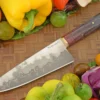 San Mai Chef's Knife With Masur Birch (6-3/4 In)