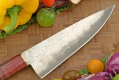 San Mai Chef's Knife With Masur Birch (6-3/4 In) 12 San Mai Chef's Knife With Masur Birch (6-3/4 In) -Optimal Knives Store 107990 6 x