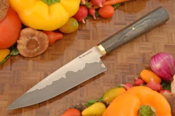 San Mai Chef's Knife (6-1/4 In) With Curly Maple