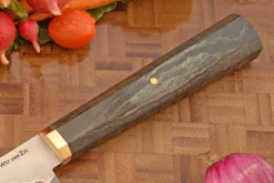 San Mai Chef's Knife (6-1/4 In) With Curly Maple -Optimal Knives Store 108003 3 x