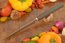 San Mai Chef's Knife (6-1/4 In) With Curly Maple -Optimal Knives Store 108003 4 x