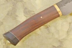 Forged Camp Knife With Snake Bean And Red Bushwillow 11 Forged Camp Knife With Snake Bean And Red Bushwillow -Optimal Knives Store 108010 6 x