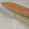 Forged Drop Point Hunter With Green G-10