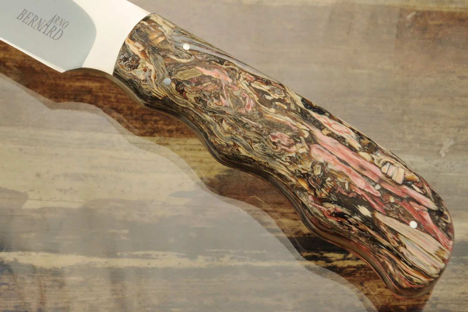 Clip Point Utility With Hemp Fiber Handle 2 Clip Point Utility With Hemp Fiber Handle - Image 2