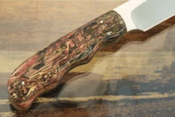 Clip Point Utility With Hemp Fiber Handle 8 Clip Point Utility With Hemp Fiber Handle -Optimal Knives Store 108069 4 x