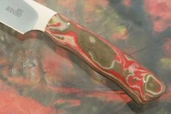 Drop Point Hunter With Linen Micarta 8 Drop Point Hunter With Linen Micarta -Optimal Knives Store 108072 3 x