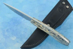 Utility/Hunter With Kudu Horn 9 Utility/Hunter With Kudu Horn -Optimal Knives Store 108080 4 x