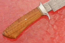 Damascus Bowie With Sneezewood 13 Damascus Bowie With Sneezewood -Optimal Knives Store 108114 6 x