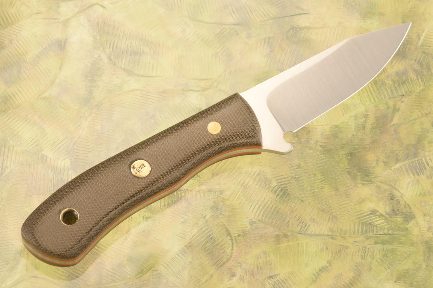 Fieldmate With Green Canvas Micarta - Nitro-V Stainless 4 Fieldmate With Green Canvas Micarta - Nitro-V Stainless - Image 4